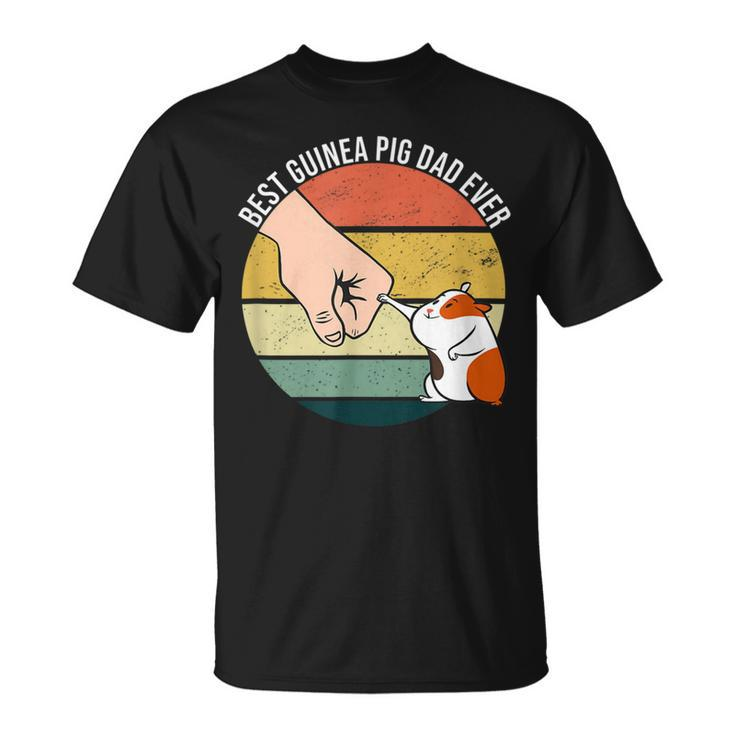 Best Guinea Pig Dad Ever Furry Potato Domestic Cavy Unisex T-Shirt
