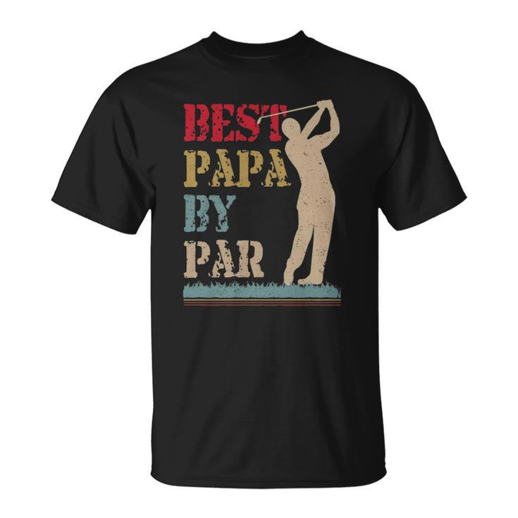 Best Papa By Par Golf Essential Unisex T-Shirt