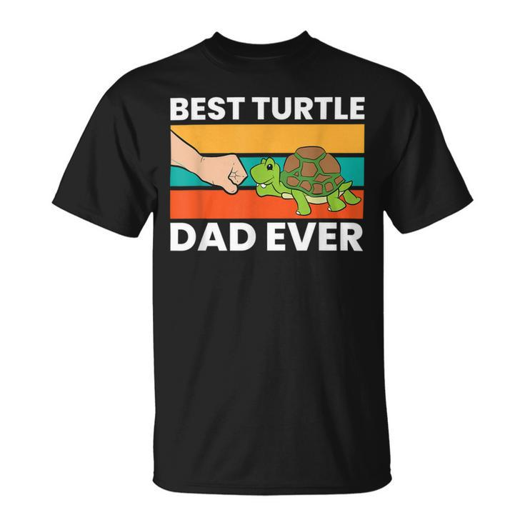Best Turtle Dad Ever Love Sea Turtles Unisex T-Shirt