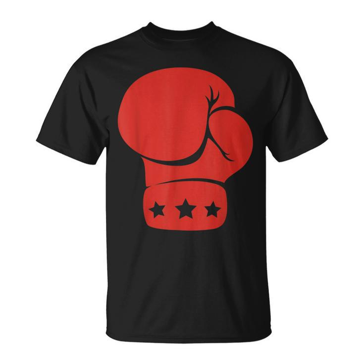 Big Red Boxing Glove Boxing  Unisex T-Shirt
