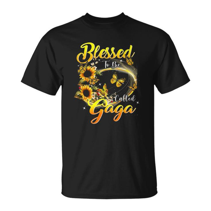 Blessed To Be Called Gaga  Sunflower Lovers Grandma Unisex T-Shirt