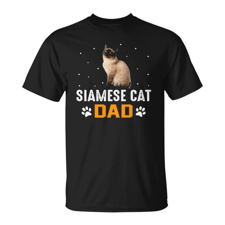 Cat - Siamese Cat Dad - Siamese Cat Unisex T-Shirt