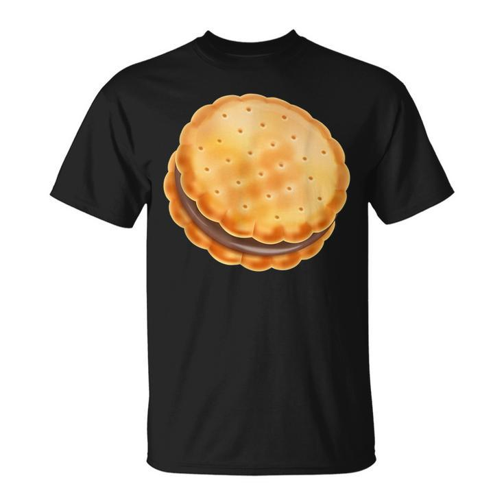 Chocolate Sandwich Cookie Couple Group Halloween Costume  Unisex T-Shirt