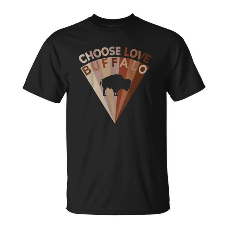 Choose Love Buffalo Pray For Buffalo Strong Unisex T-Shirt