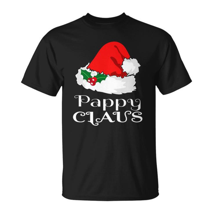 Christmas Pappy Claus Matching Pajama Mens Santa Hat X Mas Unisex T-Shirt