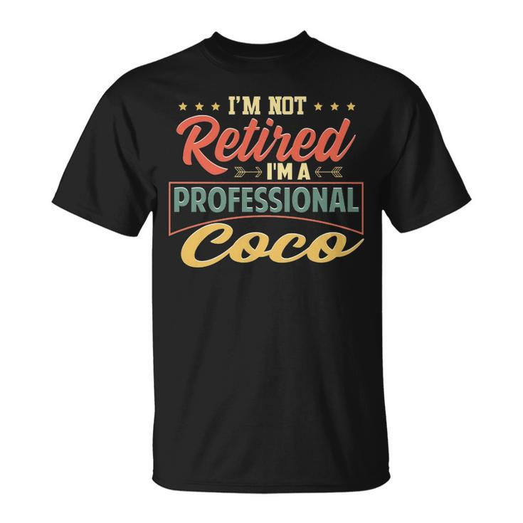 Coco Grandma Im A Professional Coco T-Shirt