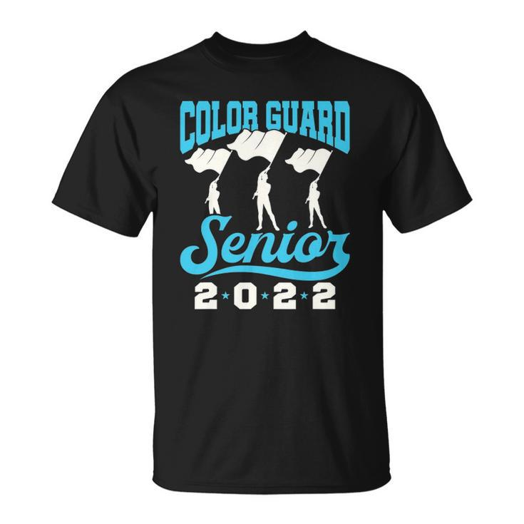 Color Guard Senior 2022 Flags Graduation Unisex T-Shirt