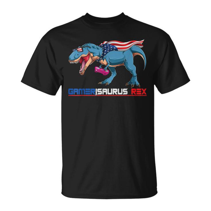 Cool 4Th Of July  T Rex Dinosaur Amerisaurus Rex  Unisex T-Shirt