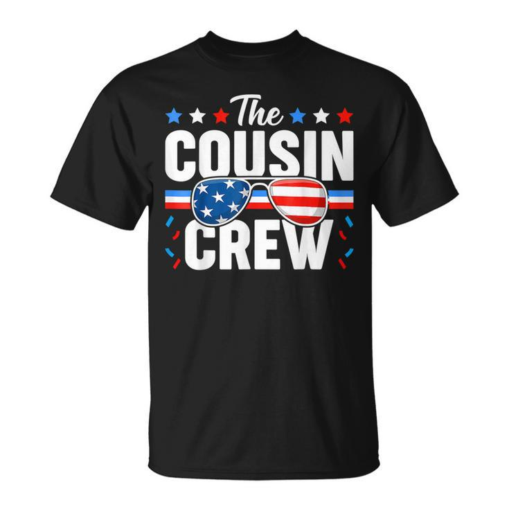 Cousin Crew 4Th Of July Patriotic American Family Matching  Unisex T-Shirt