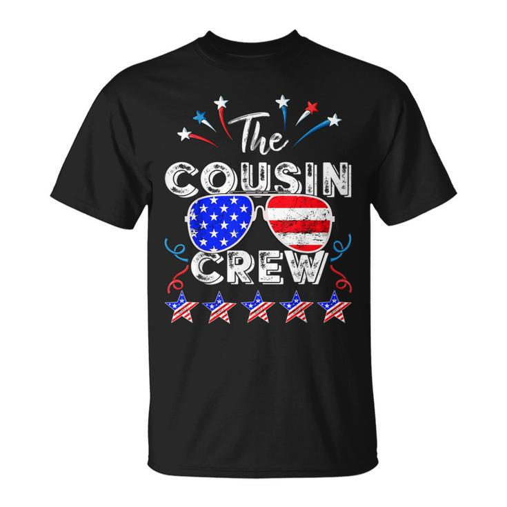 Cousin Crew 4Th Of July Patriotic American Family Matching  V2 Unisex T-Shirt