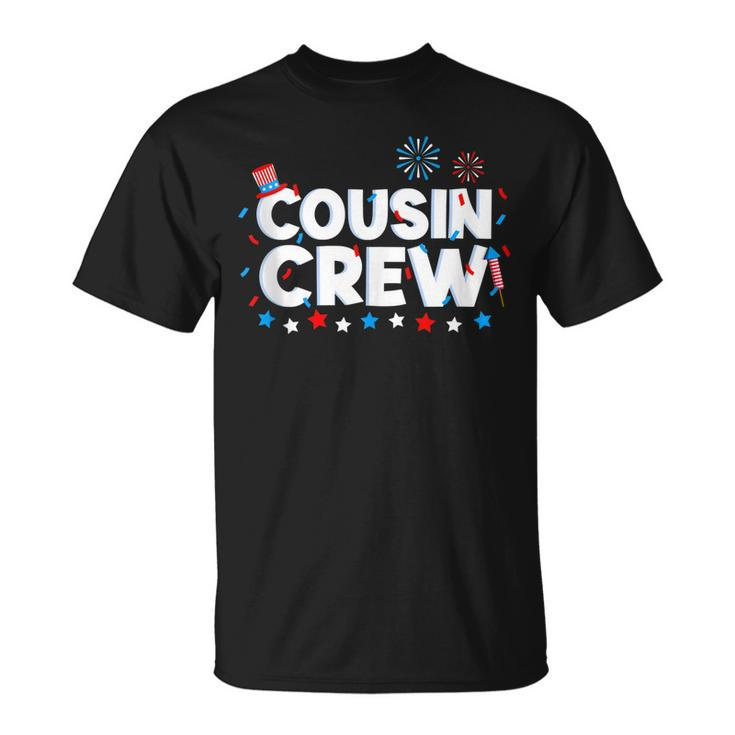 Cousin Crew 4Th Of July Patriotic American Family Matching  V9 Unisex T-Shirt