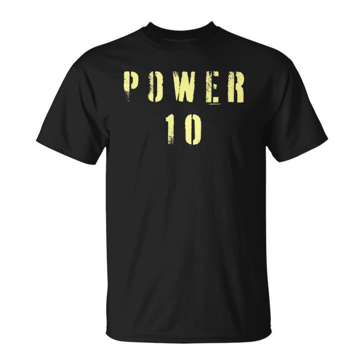 Crew Power 10 Rowing Gift Unisex T-Shirt