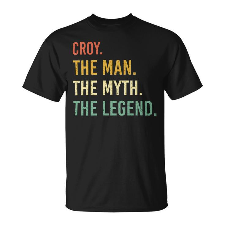 Croy Name Shirt Croy Family Name V3 Unisex T-Shirt