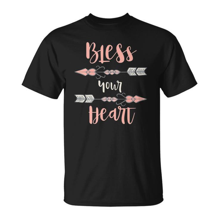 Cute Bless Your Heart Southern Culture Saying Unisex T-Shirt