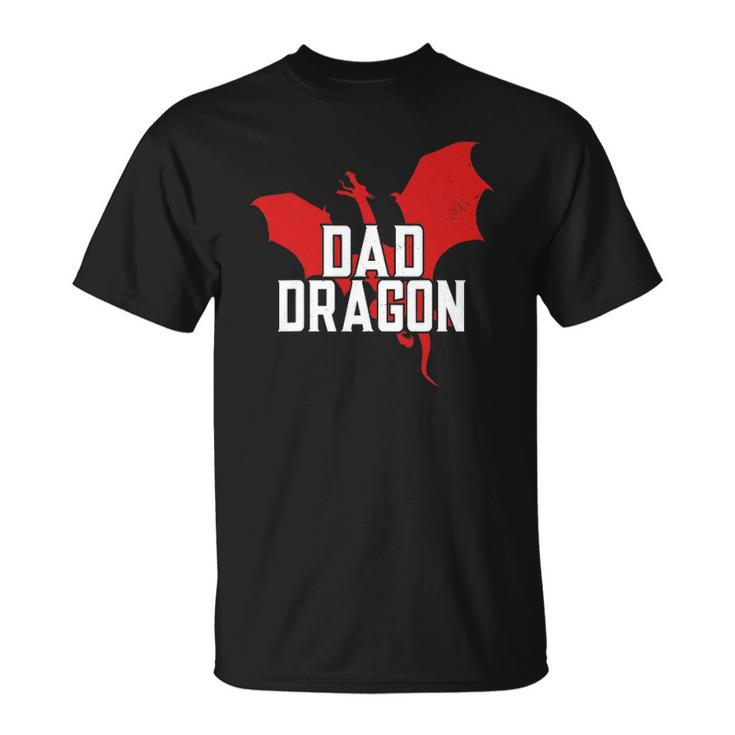 Dad Dragon Lover Fathers Day Unisex T-Shirt