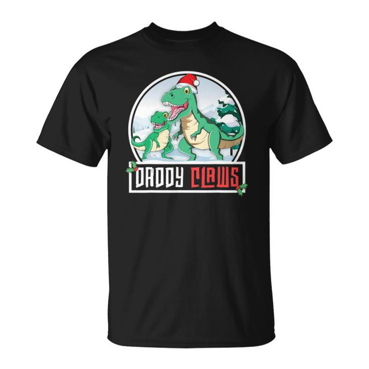 Daddy Claws Dadrex Dinosaur Matching Family Christmas Unisex T-Shirt