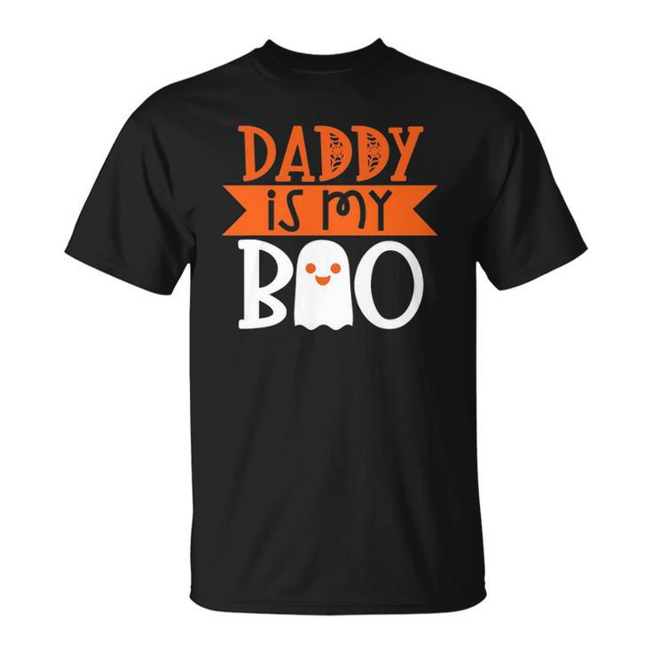 Daddy Is My Boo Fun Funny Cute Halloween Unisex T-Shirt