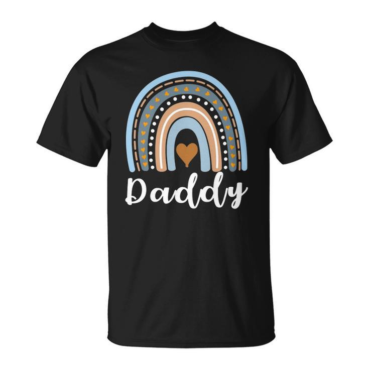 Daddy Rainbow Boho Rainbow Daddy Cool Dad Family Matching Unisex T-Shirt