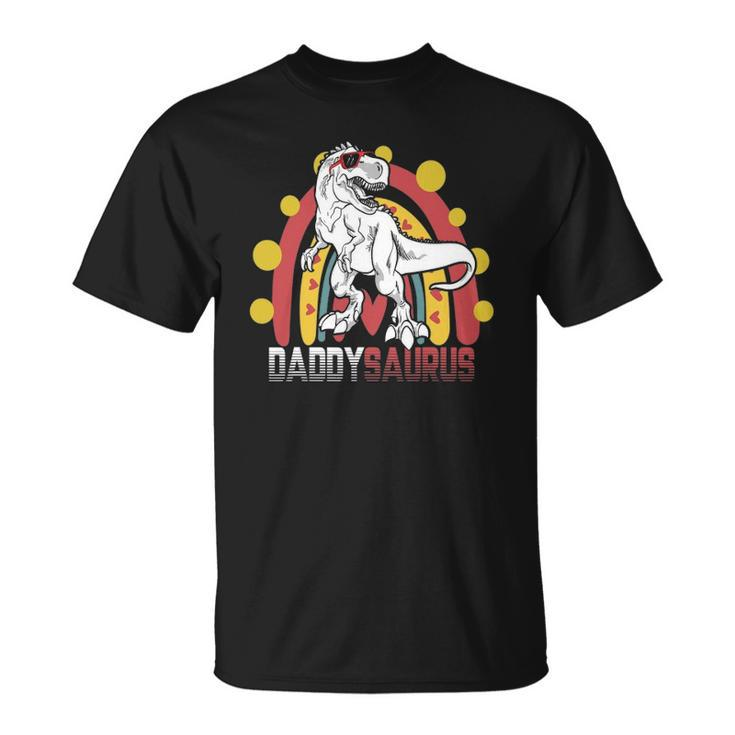 Daddy Saurusrex Dinosaur Fathers Day Family Matching Unisex T-Shirt