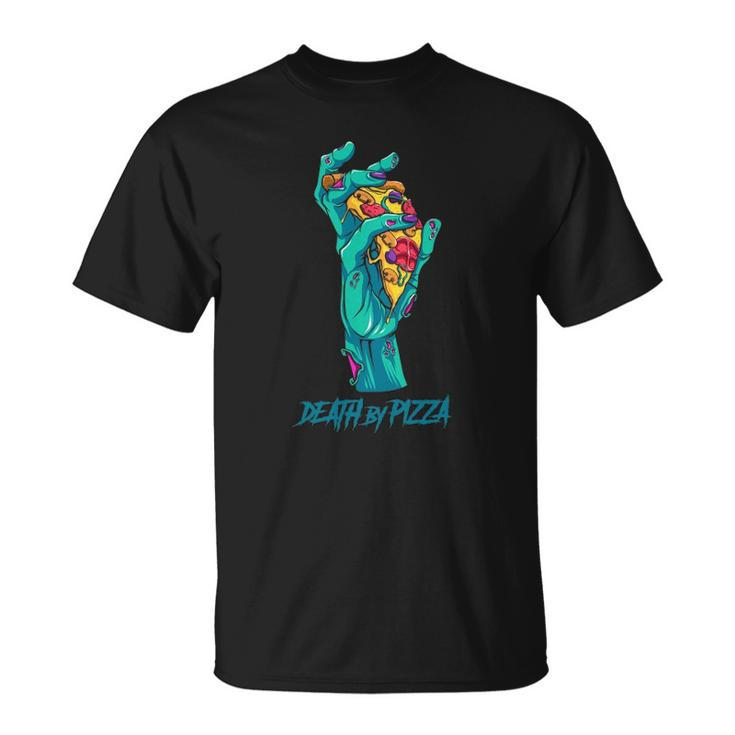 Death By Pizza - Pizza Lover Halloween Costume Unisex T-Shirt