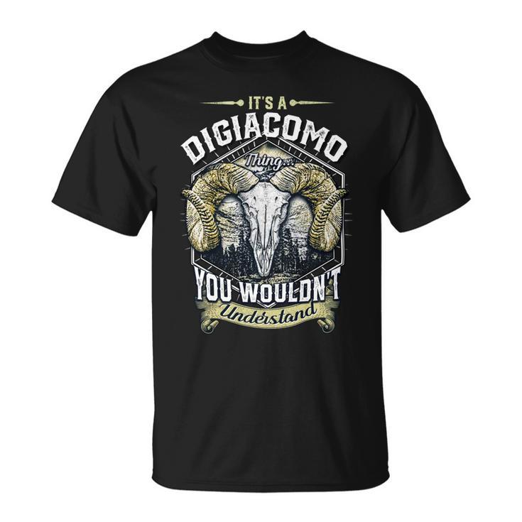 Digiacomo Name Shirt Digiacomo Family Name V4 Unisex T-Shirt