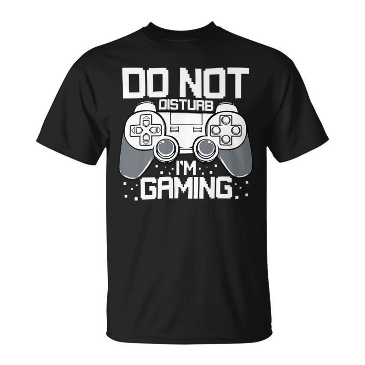 Do Not Disturb Gaming Gameplay Software Egaming Winner Pun 24Ya66 Unisex T-Shirt