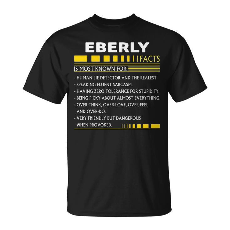 Eberly Name Eberly Facts T-Shirt