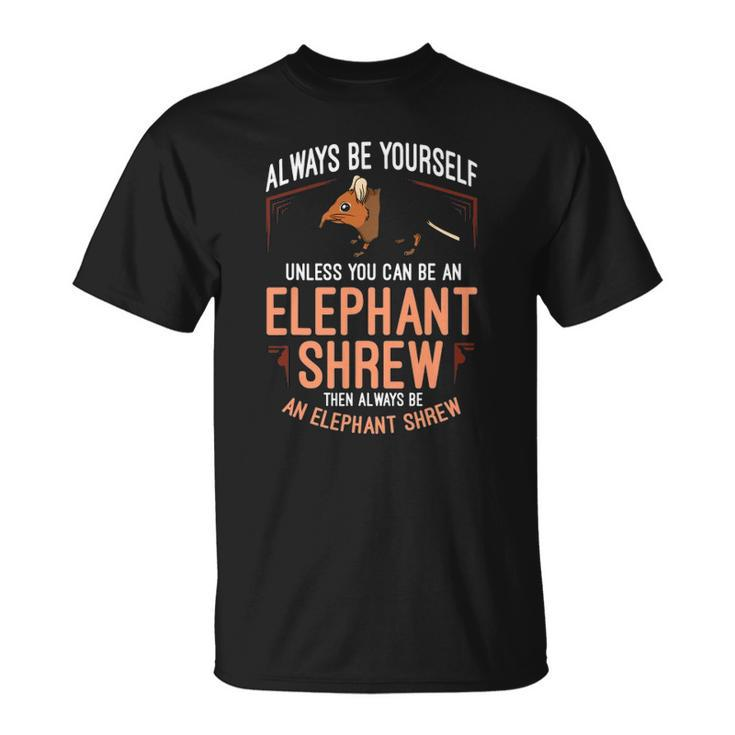Elephant Shrew Gift Sengi Cute Jumping Mouse Unisex T-Shirt
