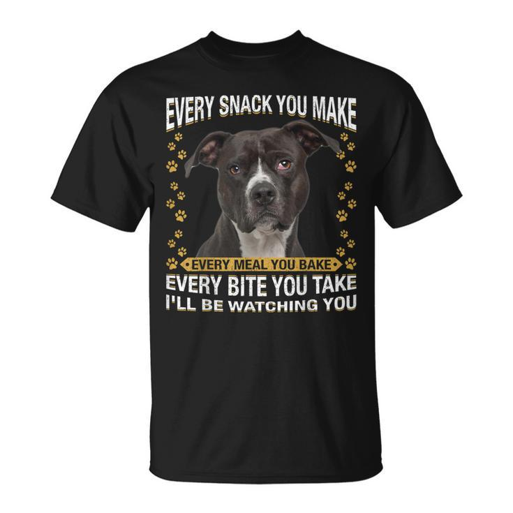Every Snack You Make American Pit Bull Terrier Lovers T-shirt