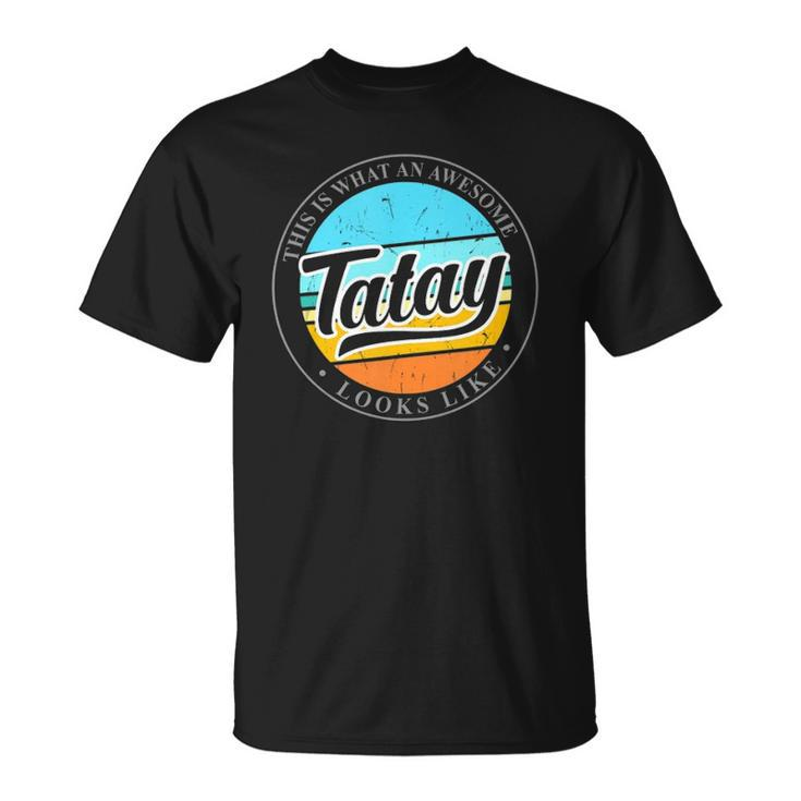 Fathers Day Gift For Tatay Filipino Pinoy Dad Unisex T-Shirt