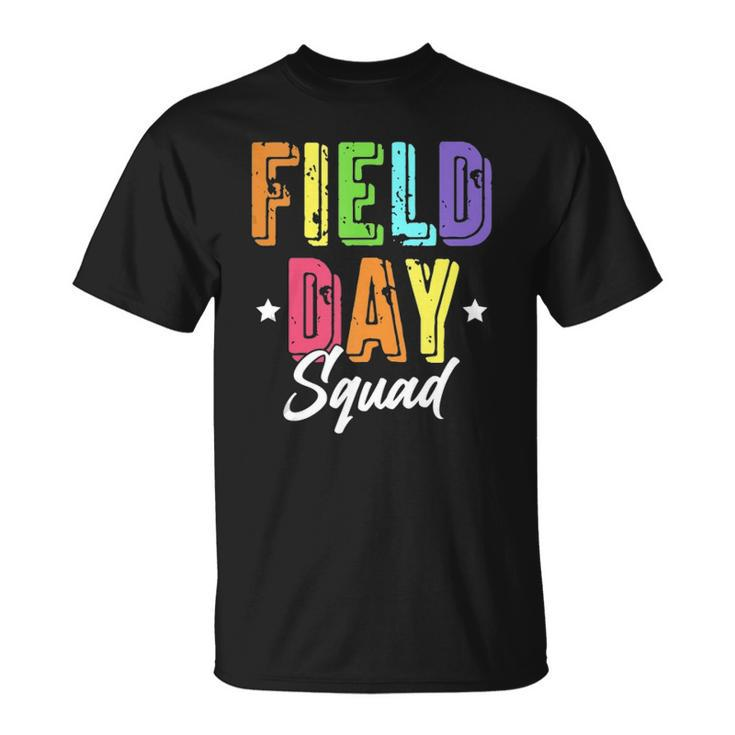 Field Day 2022 Field Squad Kids Boys Girls Students  Unisex T-Shirt
