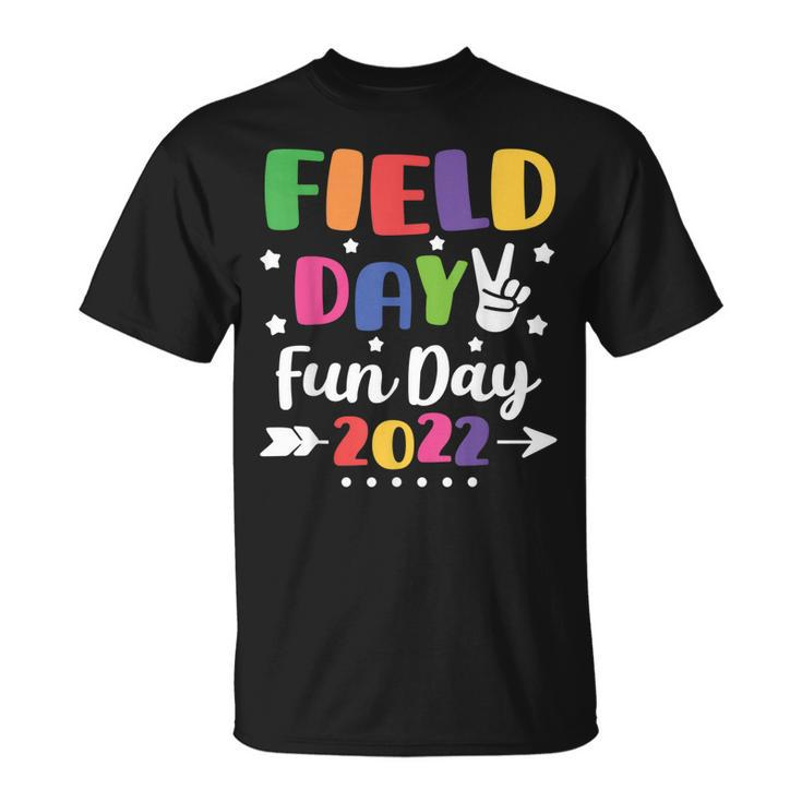 Field Day Vibes 2022 Fun Day For School Teachers And Kids  V2 Unisex T-Shirt