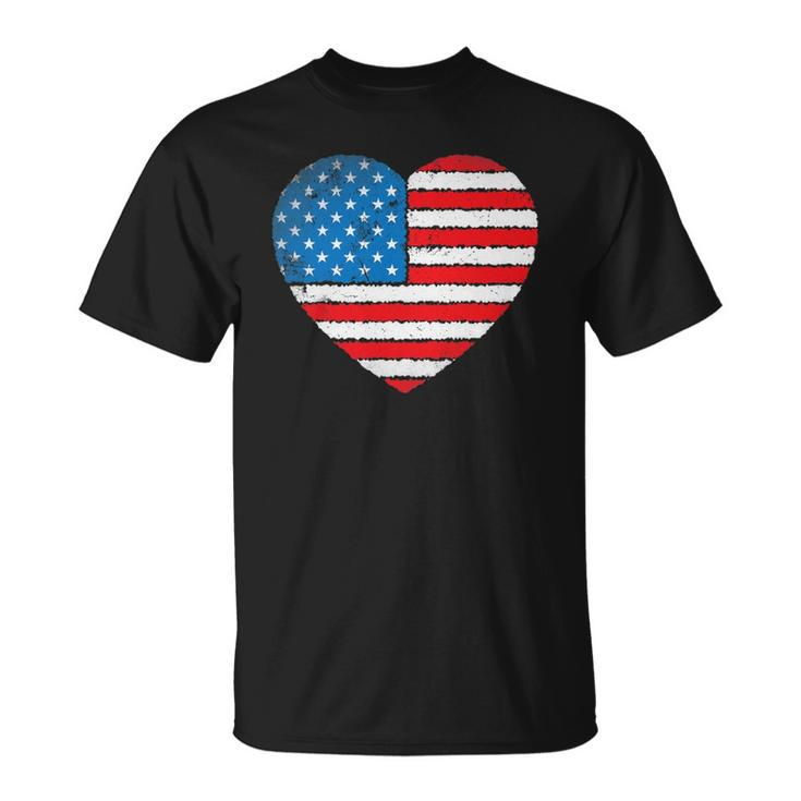 Fourth Of July 4Th July Us America Flag Kids Men Patriotic Unisex T-Shirt