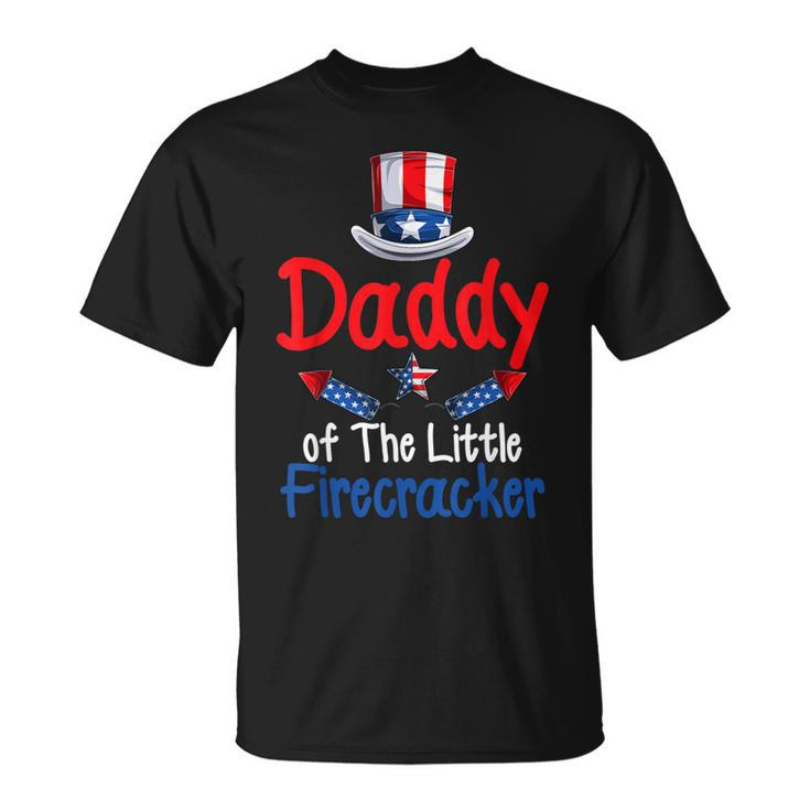 Funny 4Th Of July  Daddy Of The Little Firecracker  V2 Unisex T-Shirt