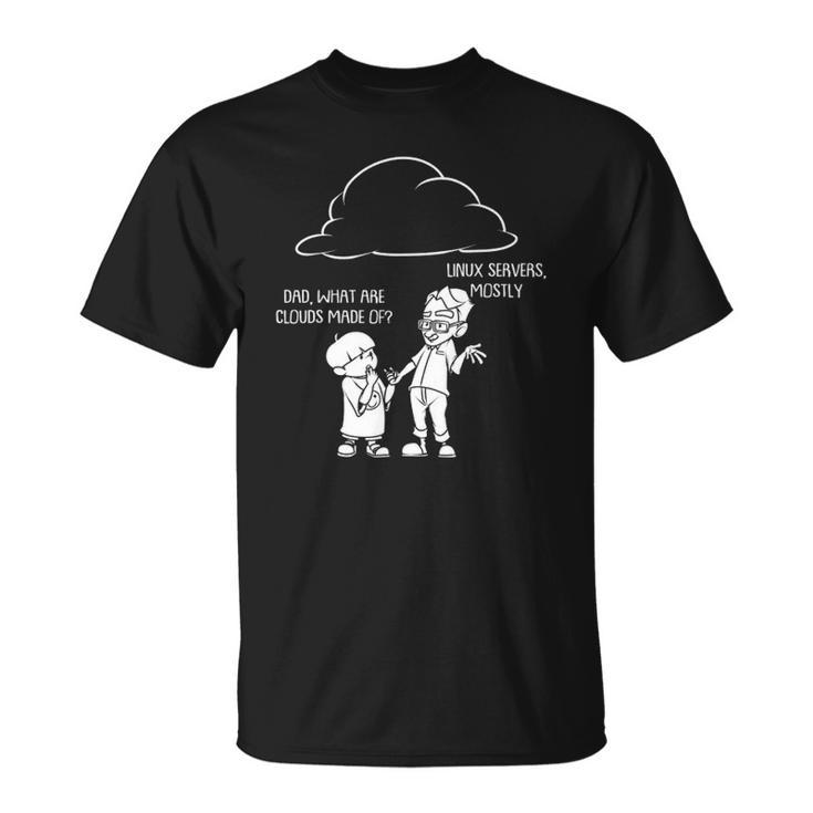 Funny Cloud Gift For Computer Programmers Software Engineers Unisex T-Shirt