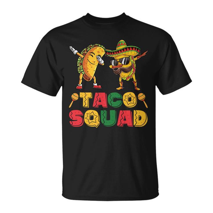 Funny Dabbing Taco Cinco De May Mexican Food V3 Unisex T-Shirt