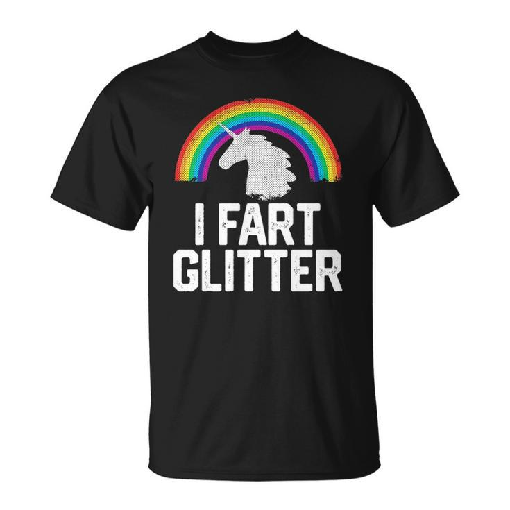 Funny Unicorn Rainbow Retro Gay Pride Lgbtq Mens Womens  Unisex T-Shirt