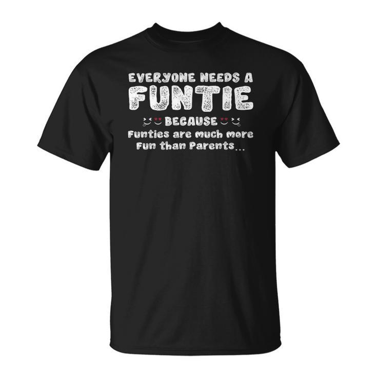 Funtie - Fun Aunt Funny Definition Tee Unisex T-Shirt