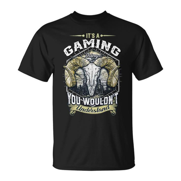 Gaming Name Shirt Gaming Family Name V2 Unisex T-Shirt