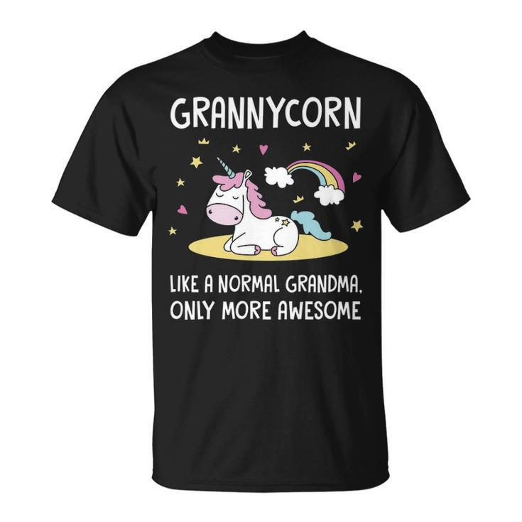 Granny Grandma Granny Unicorn T-Shirt