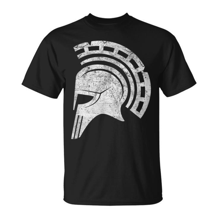 Greek Spartan Helmet Greek Independence Day Greece Pride  Unisex T-Shirt