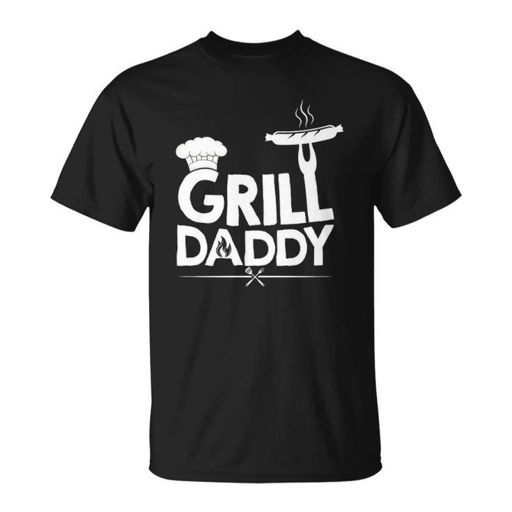 Grill Daddy Funny Grill Father Grill Dad Fathers Day Unisex T-Shirt