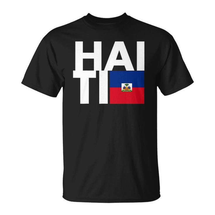 Haiti Flag  Haiti Nationalist Haitian Unisex T-Shirt