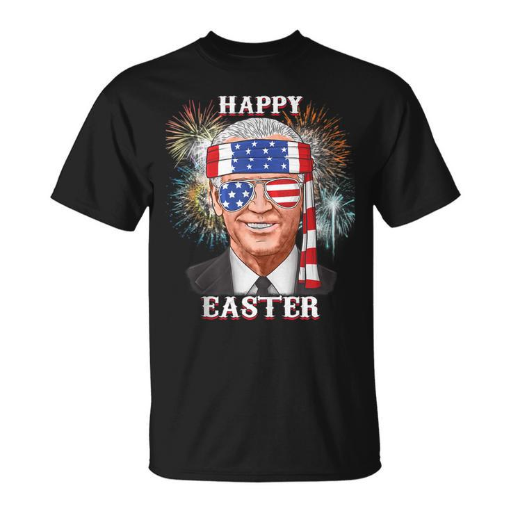Happy Easter Confused Joe Biden 4Th Of July Funny  Unisex T-Shirt
