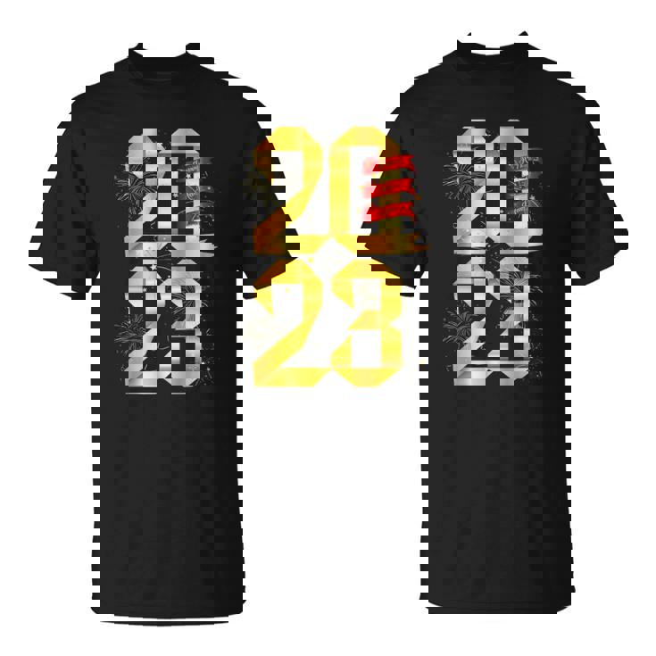 Happy New Year 2023 New Years Eve Party Supplies Nye Unisex T-Shirt
