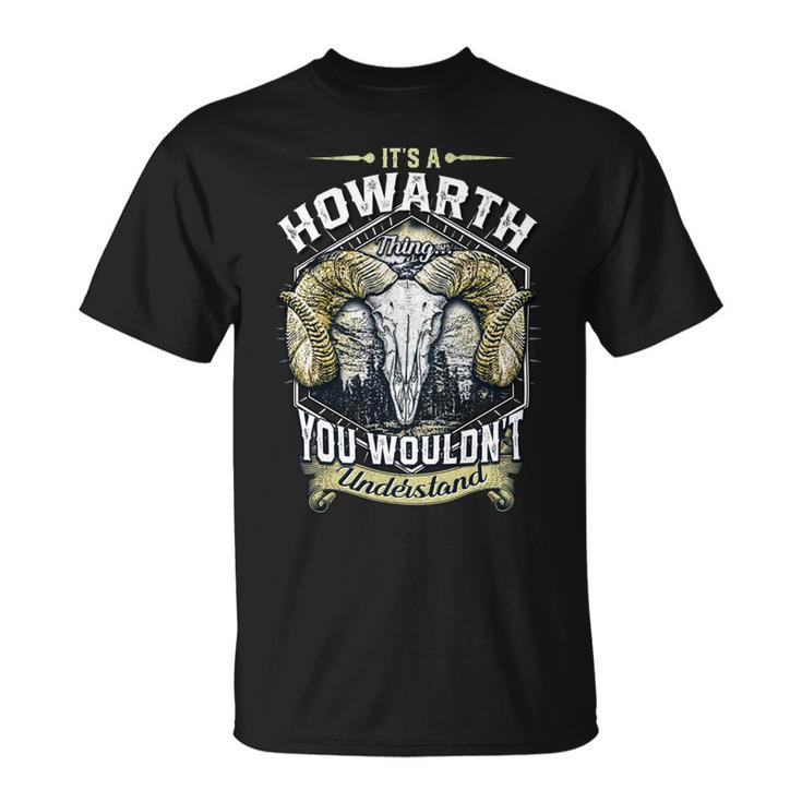 Howarth Name Shirt Howarth Family Name V4 Unisex T-Shirt