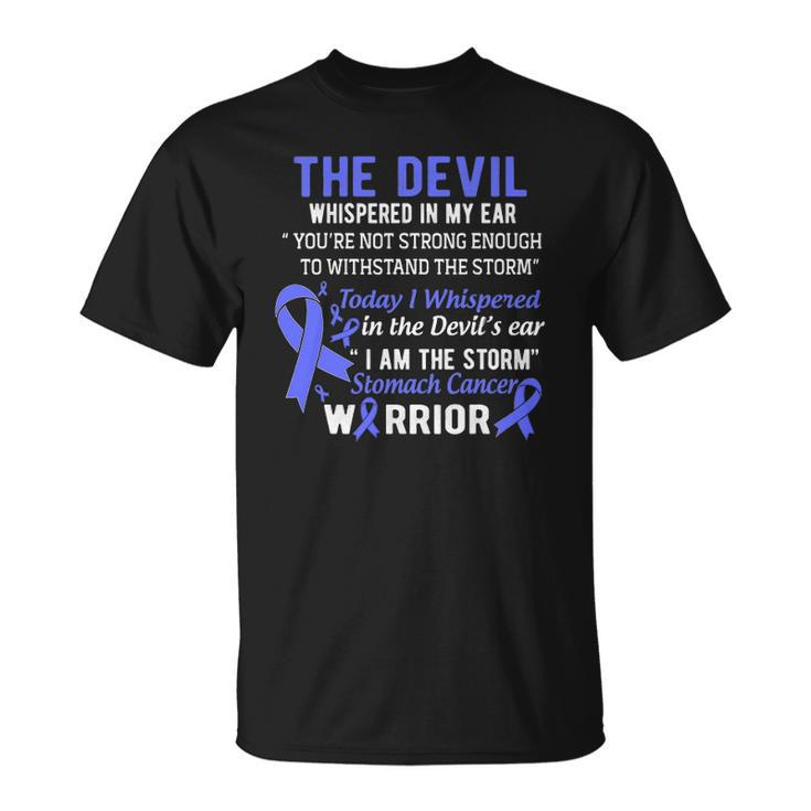 I Am The Storm Stomach Cancer Warrior Unisex T-Shirt