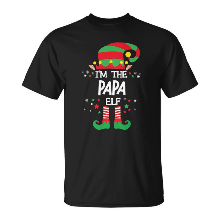 Im The Papa Elf Group Matching Christmas Pajama Unisex T-Shirt