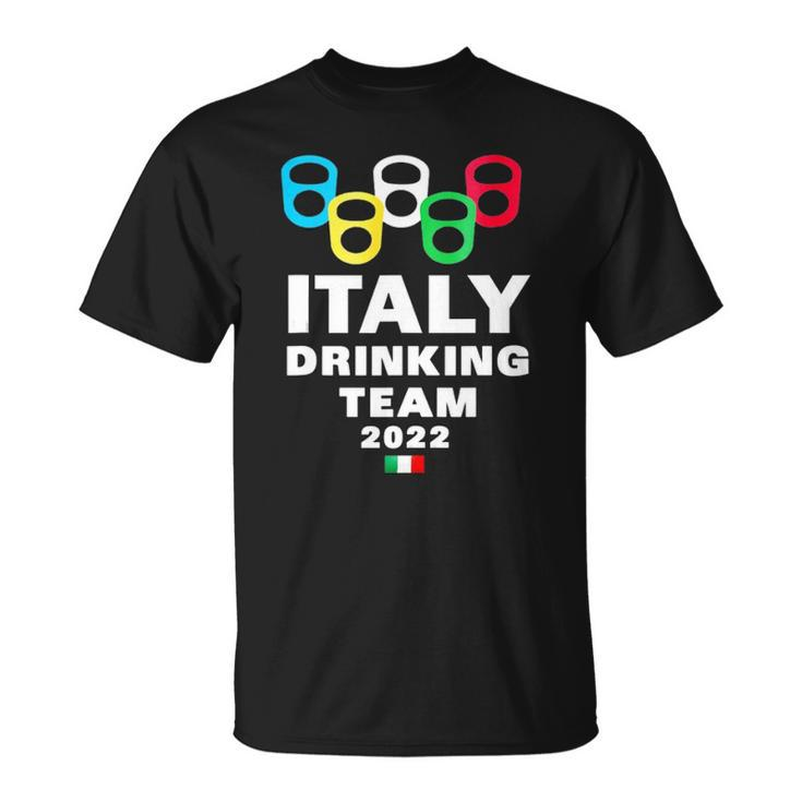 Italy Drinking Team  Unisex T-Shirt