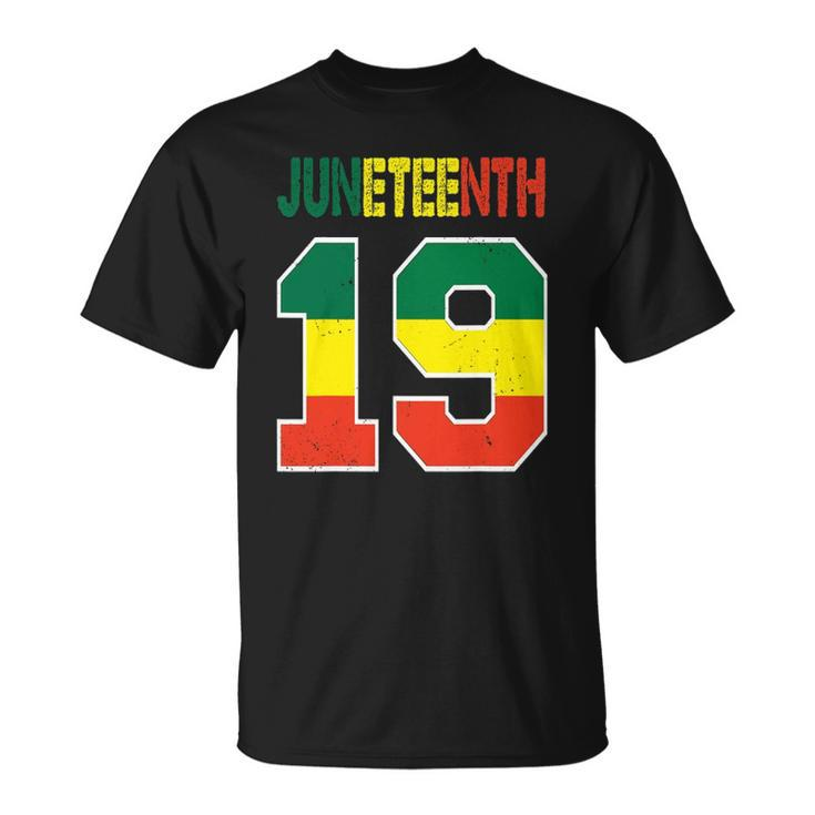 Juneteenth African American 19Th June Unisex T-Shirt